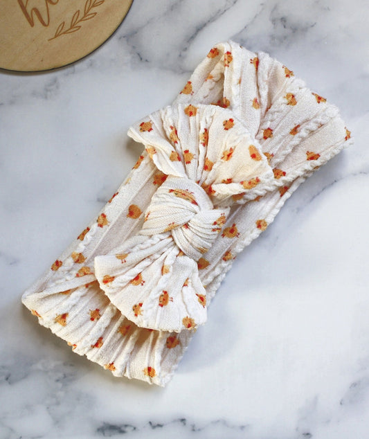 Stretch Bow Headband - Chicks