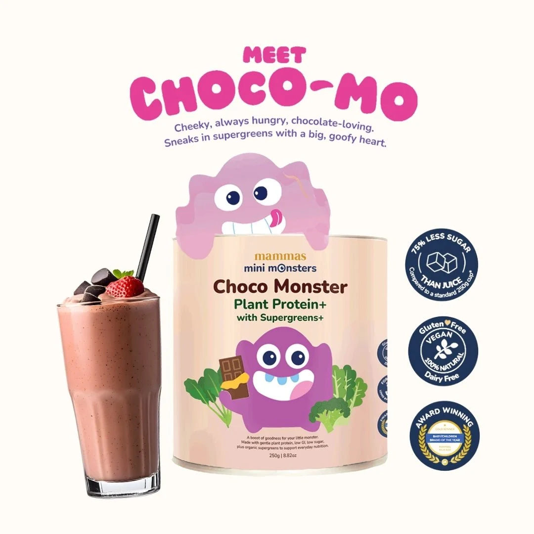 Kids Chocolate Plant Protein Powder with Supergreens