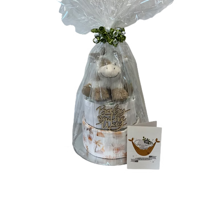 Coco the Cow Nappy Cake