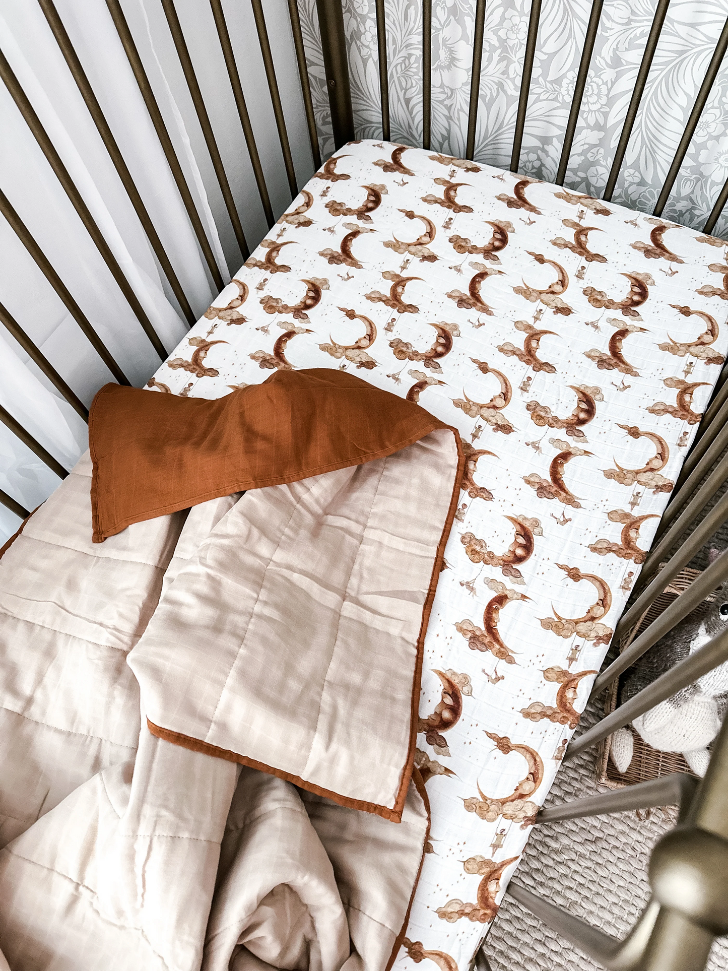 Cradle Song Fitted Cot Sheet