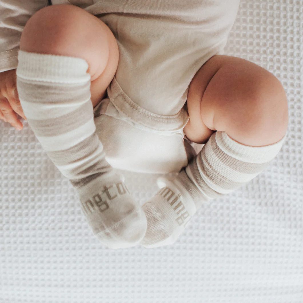 Merino Wool Knee High Socks - Dandelion