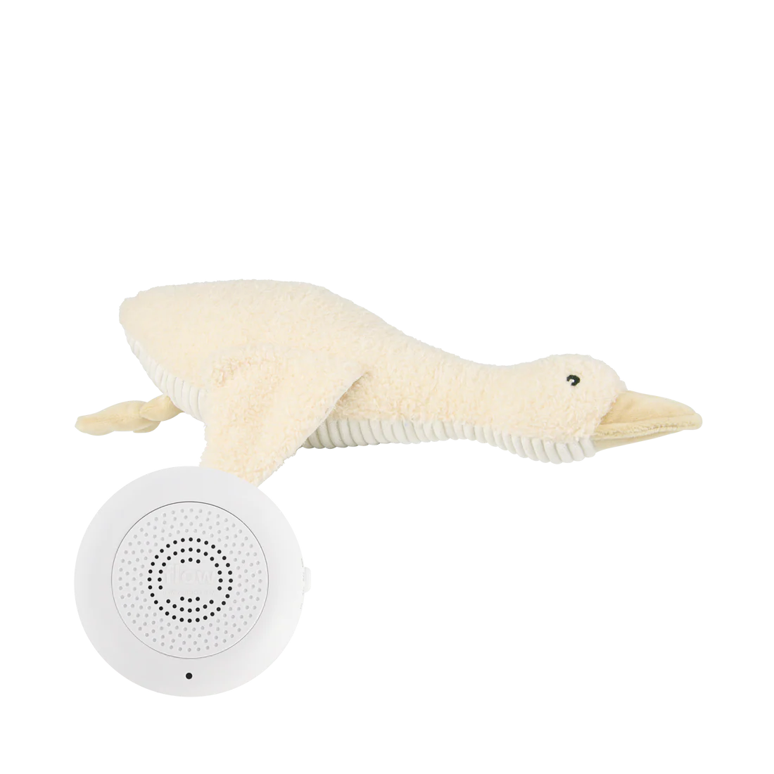 Liva (beige) - Rechargeable heartbeat comforter