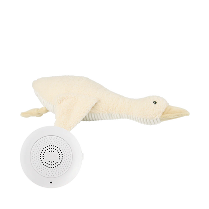 Liva (beige) - Rechargeable heartbeat comforter