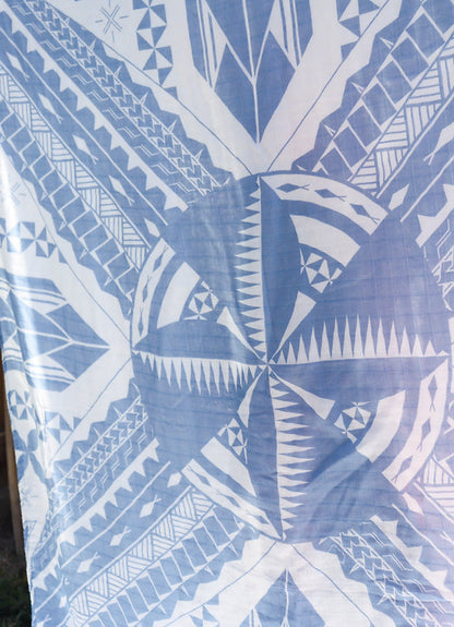 Fōlau Moana Layered Muslin Blanket (Samoa)