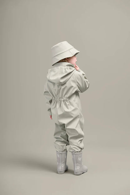 Geothermal Grey Colour-Changing Kids Gumboots