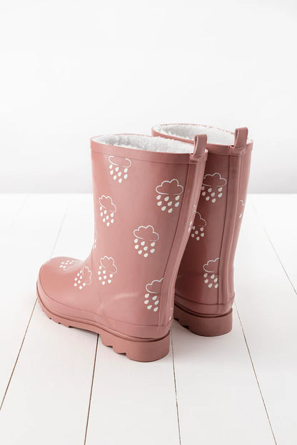 ADULTS Winter Adventure Gumboots - Rose