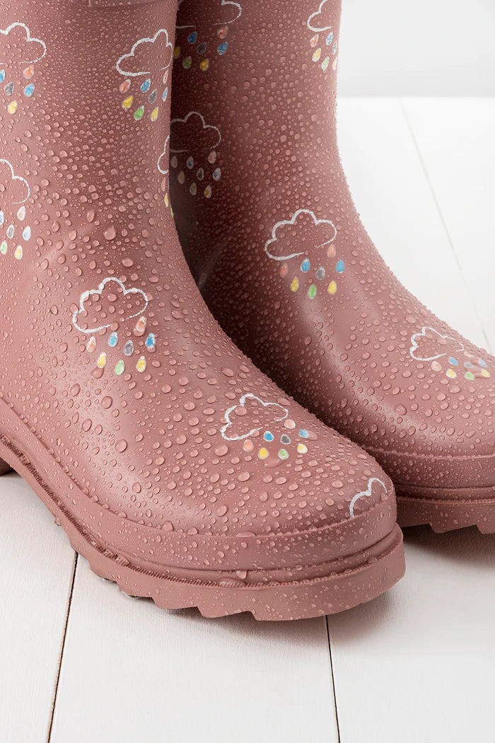 ADULTS Winter Adventure Gumboots - Rose