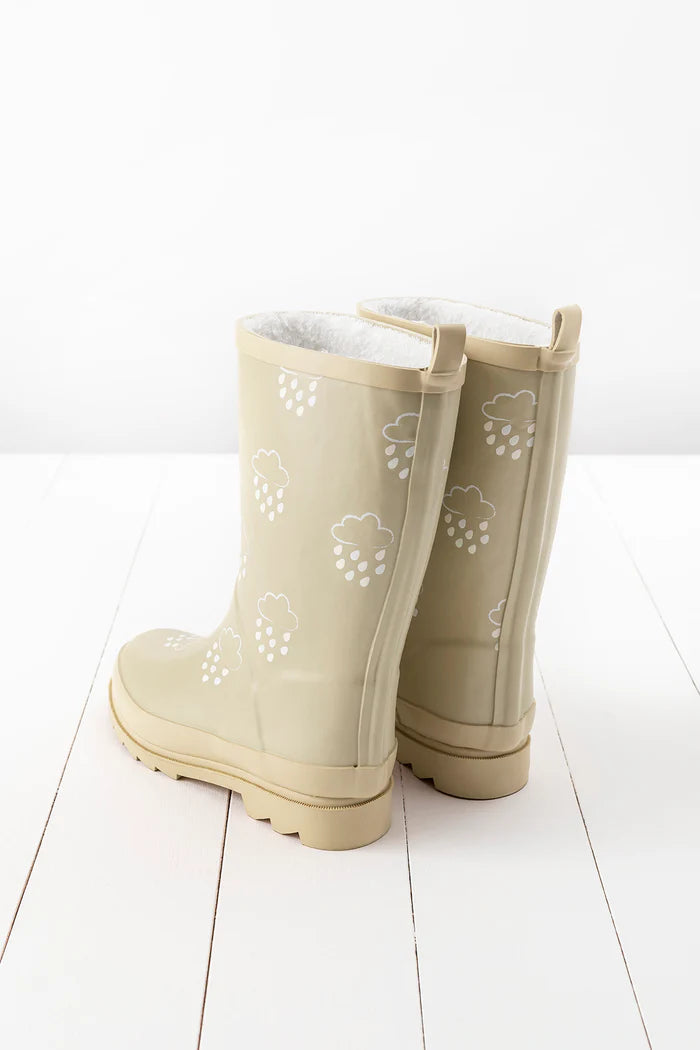 ADULTS Winter Adventure Gumboots - Stone