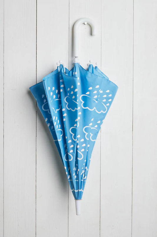 Little Kids Colour-Revealing Umbrella - Baby Blue