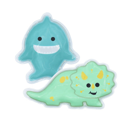 Melii Gel Ice 2 Pack - Dino + Shark