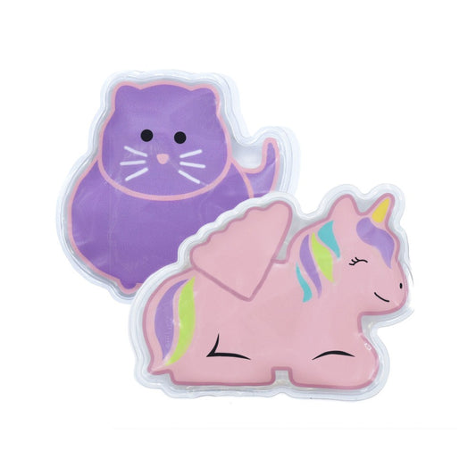 Melii Gel Ice 2 Pack - Cat + Unicorn