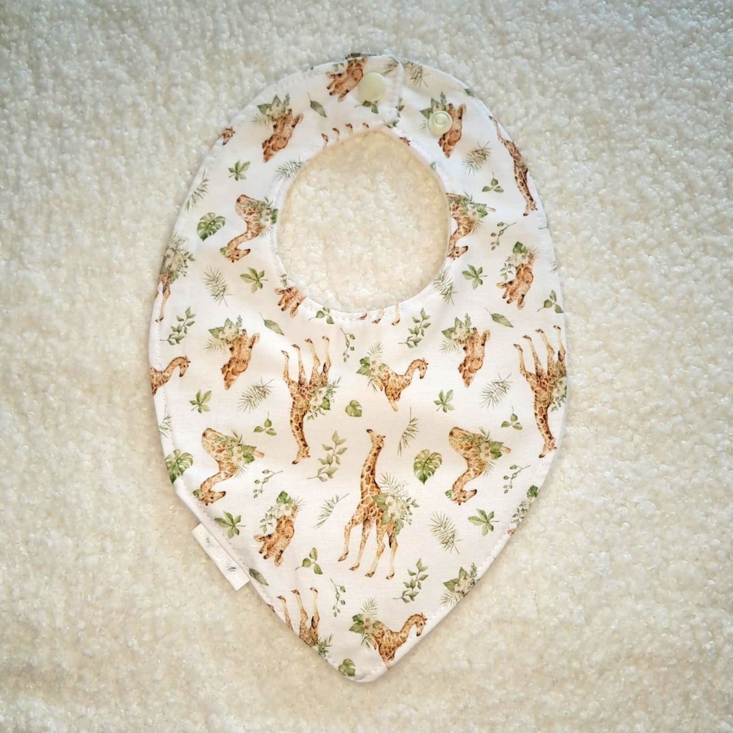 Giraffe - Teardrop Bib