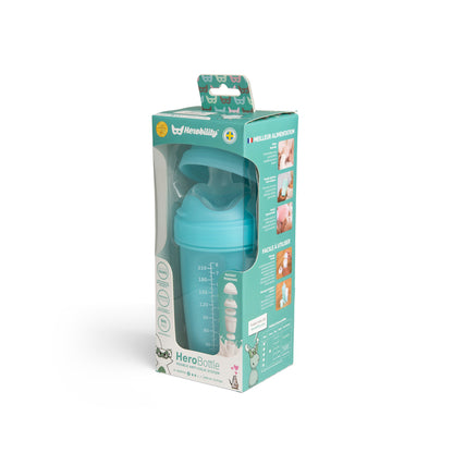 Double Anti-Colic Baby Bottle 240 ml - Blue