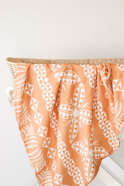 Hiapo Layered Muslin Blanket (Niue)