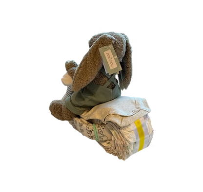 Honey Bunny Motorbike Nappy Cake