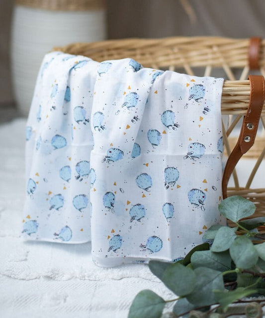 Hot Air Balloons Muslin Wrap