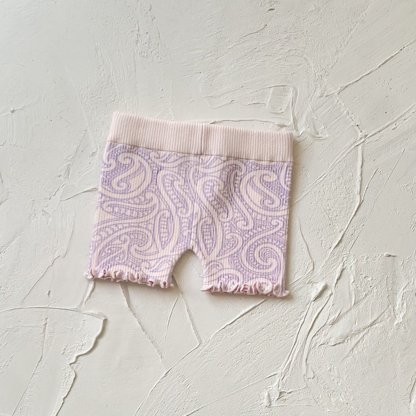 The Wolf Knit Bike Shorts - Petal & Bloom