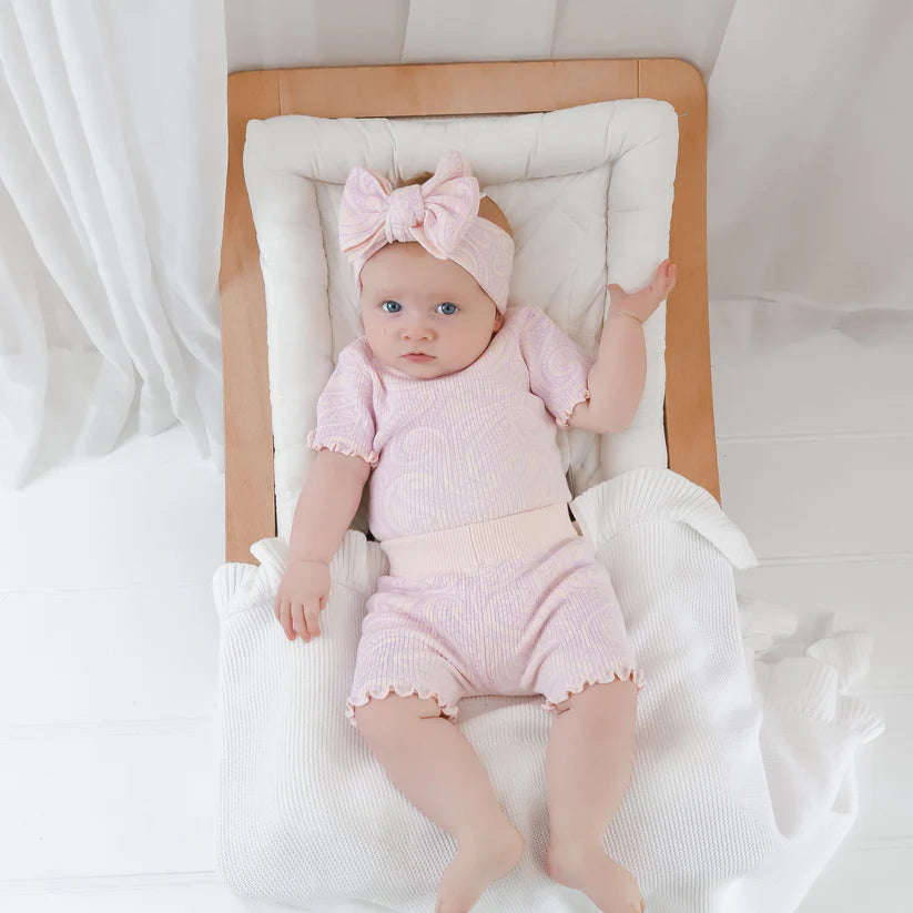 The Wolf Knit Bike Shorts - Petal & Bloom