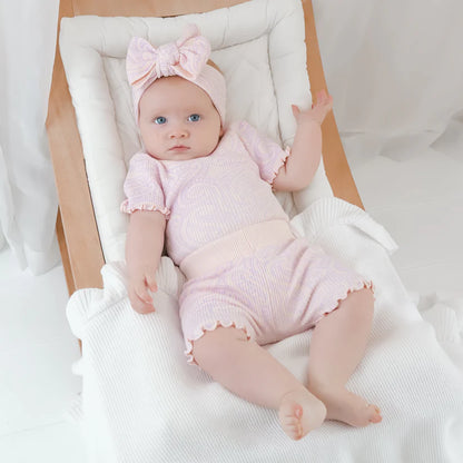 The Wolf Knit Bike Shorts - Petal & Bloom