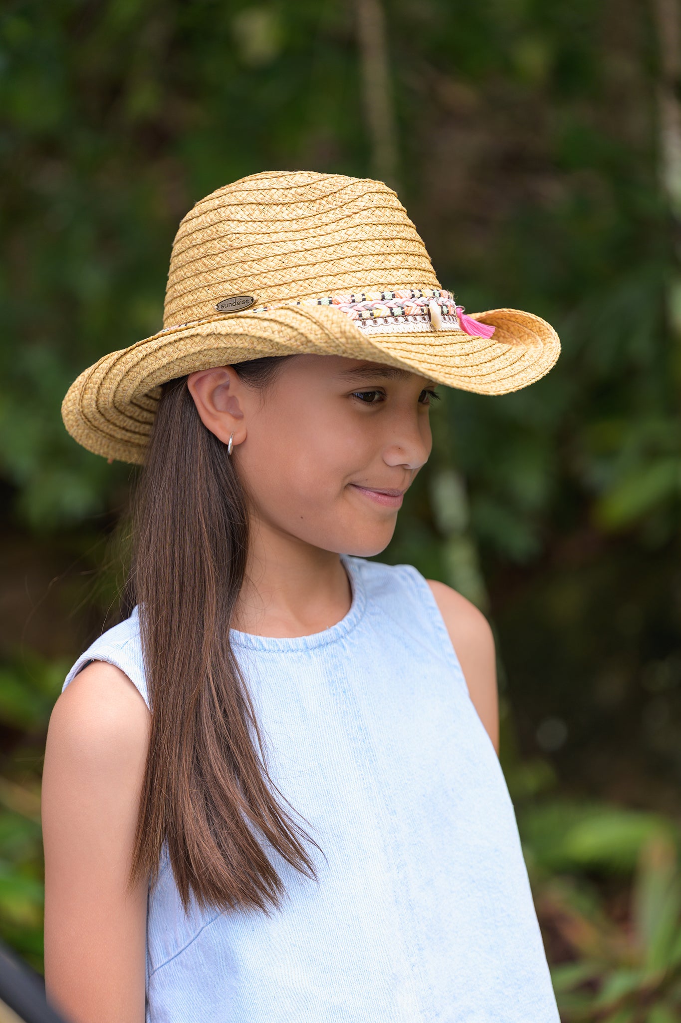 Imogen Shell And Tassel Trim Cowgirl Hat 6-12Y