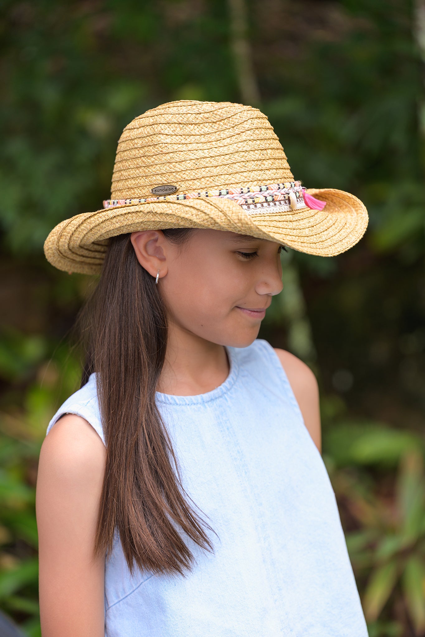 Imogen Shell And Tassel Trim Cowgirl Hat 6-12Y