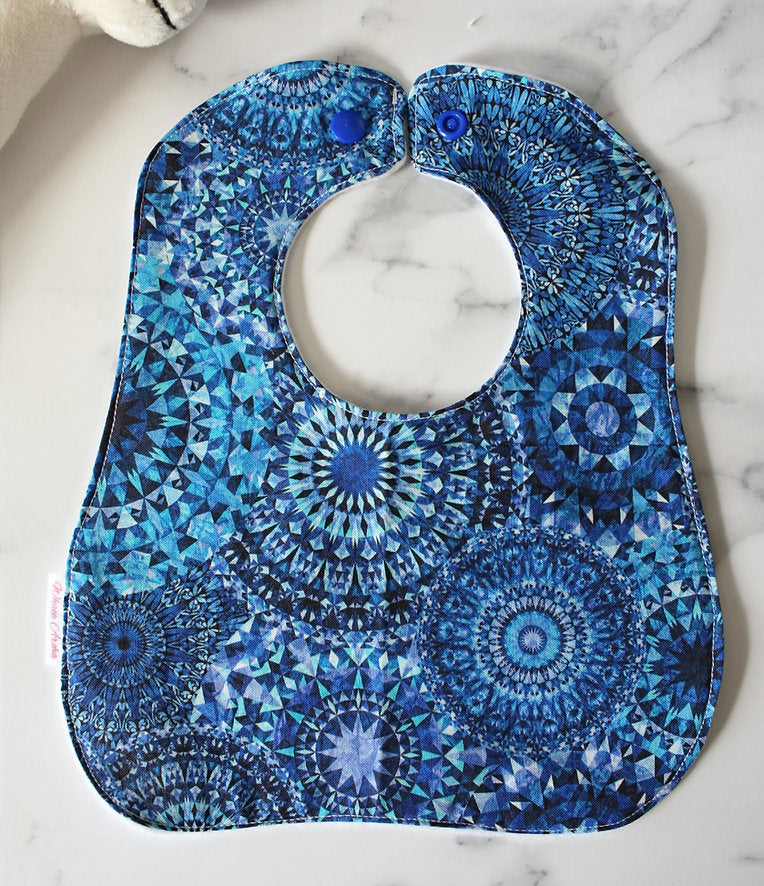 Kaleidoscope Round Bib