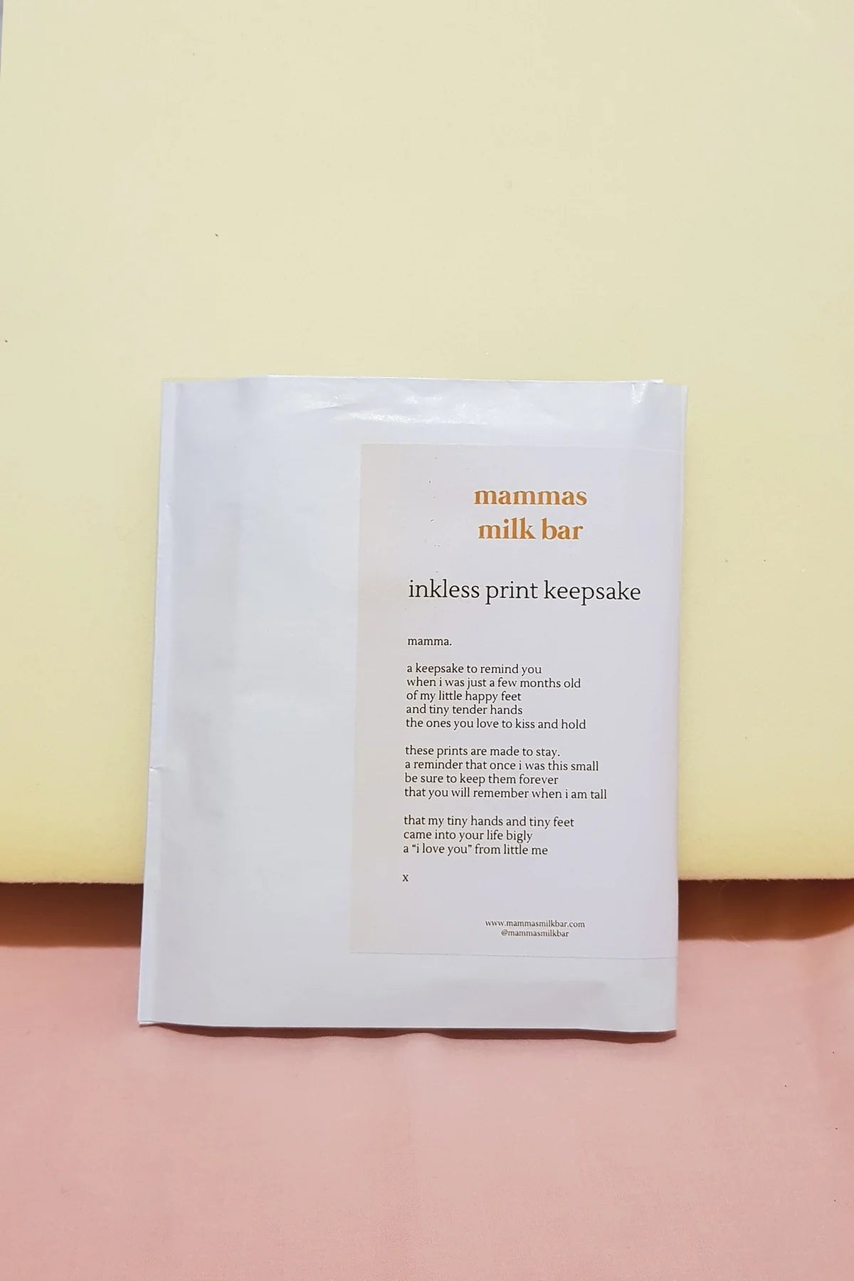 Inkless Print Keepsake