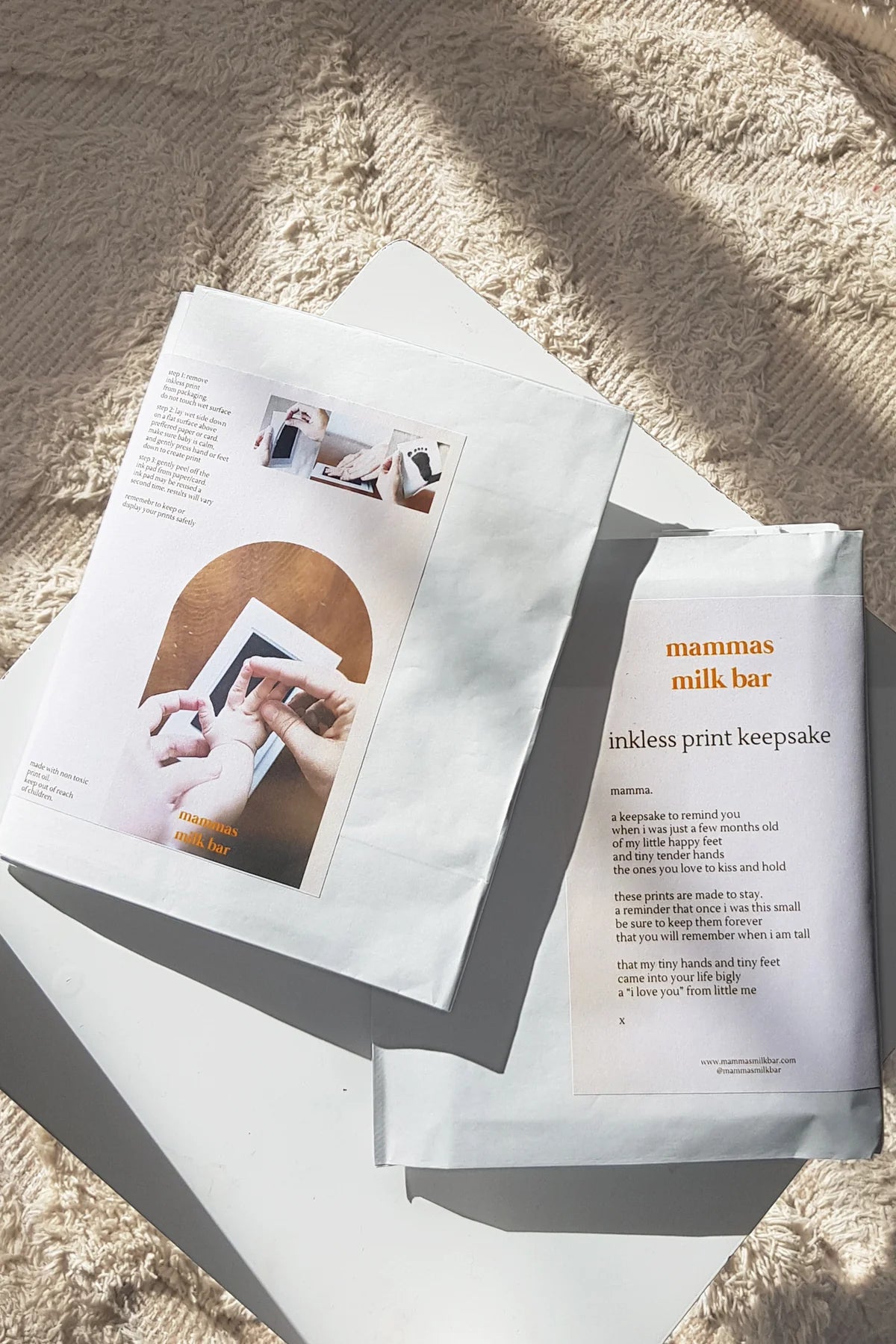 Inkless Print Keepsake