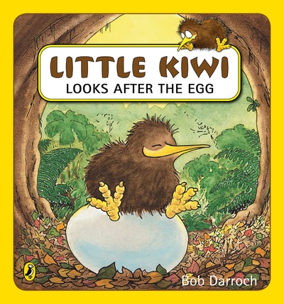 Little Kiwi looks after the Egg
