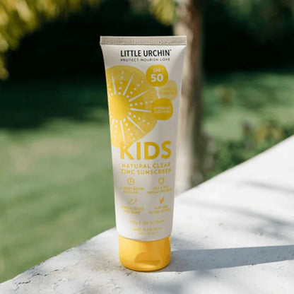 Kids Natural Clear Zinc Sunscreen SPF50  100g