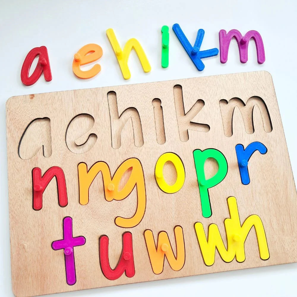 Te Pū Taka Māori - The Māori Alphabet Puzzle - Brights
