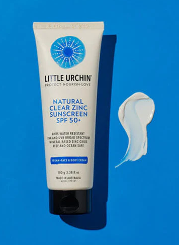 Natural Clear Zinc Sunscreen SPF50  100g