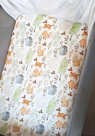 Little Woodlands Bassinet Sheet