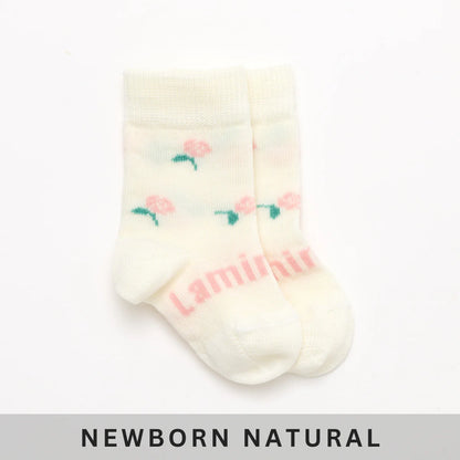 Merino Wool Crew Socks - Rosa