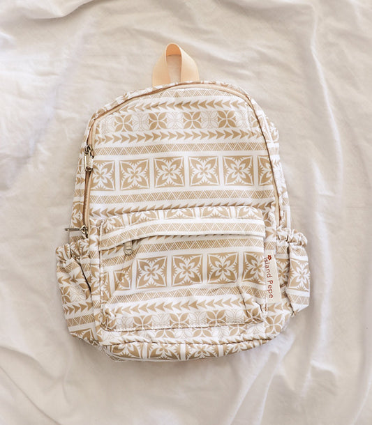 Mini Backpack - Beige