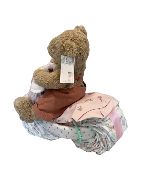 Mrs Honey Bear Motorbike Nappy Cake