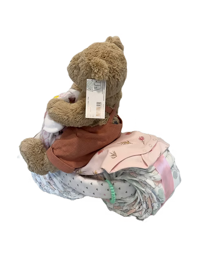 Mrs Honey Bear Motorbike Nappy Cake