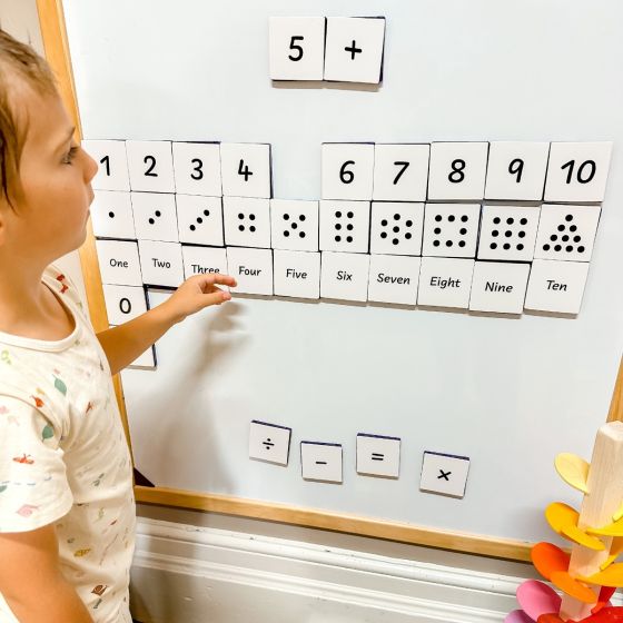 Magnetic Tiles Topper - Numeracy Pack 40pc