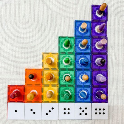 Magnetic Tiles Topper - Numeracy Pack 40pc