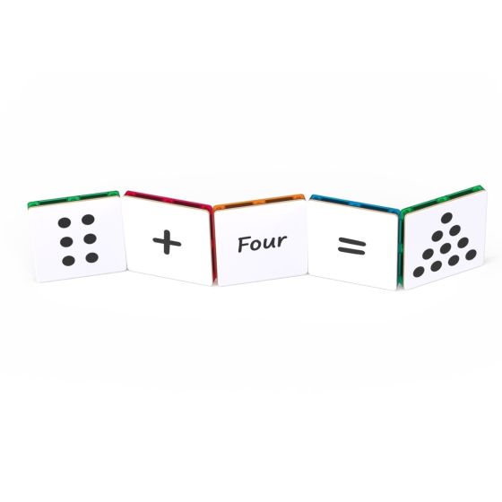 Magnetic Tiles Topper - Numeracy Pack 40pc
