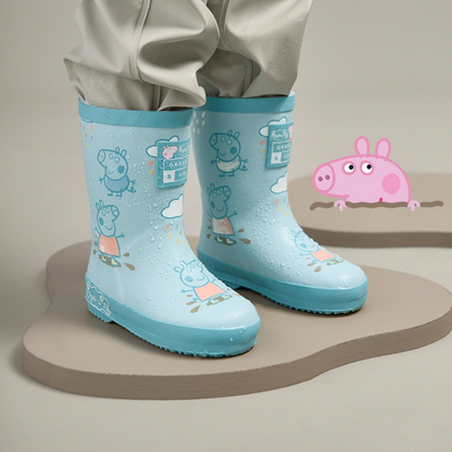 Peppa Pig Colour-Changing Kids Gumboots - Blue