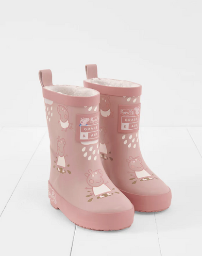 Peppa Pig Colour-Changing Kids Gumboots - Pink