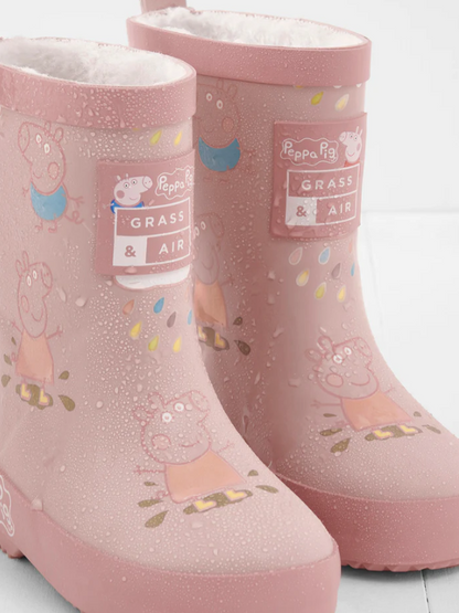 Peppa Pig Colour-Changing Kids Gumboots - Pink