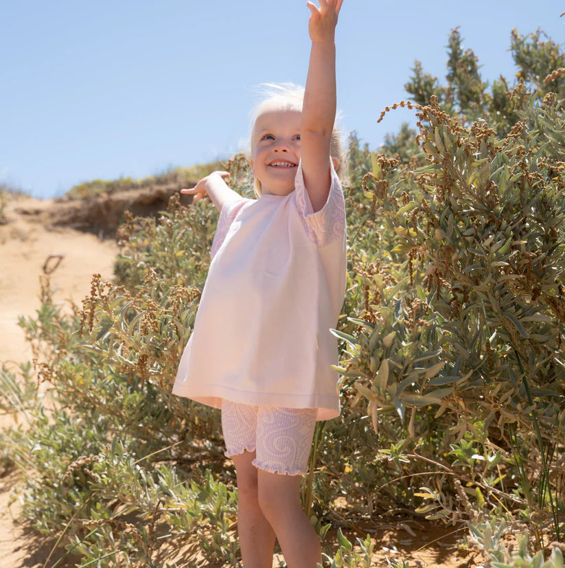 The Wolf Knit Bike Shorts - Petal & Bloom