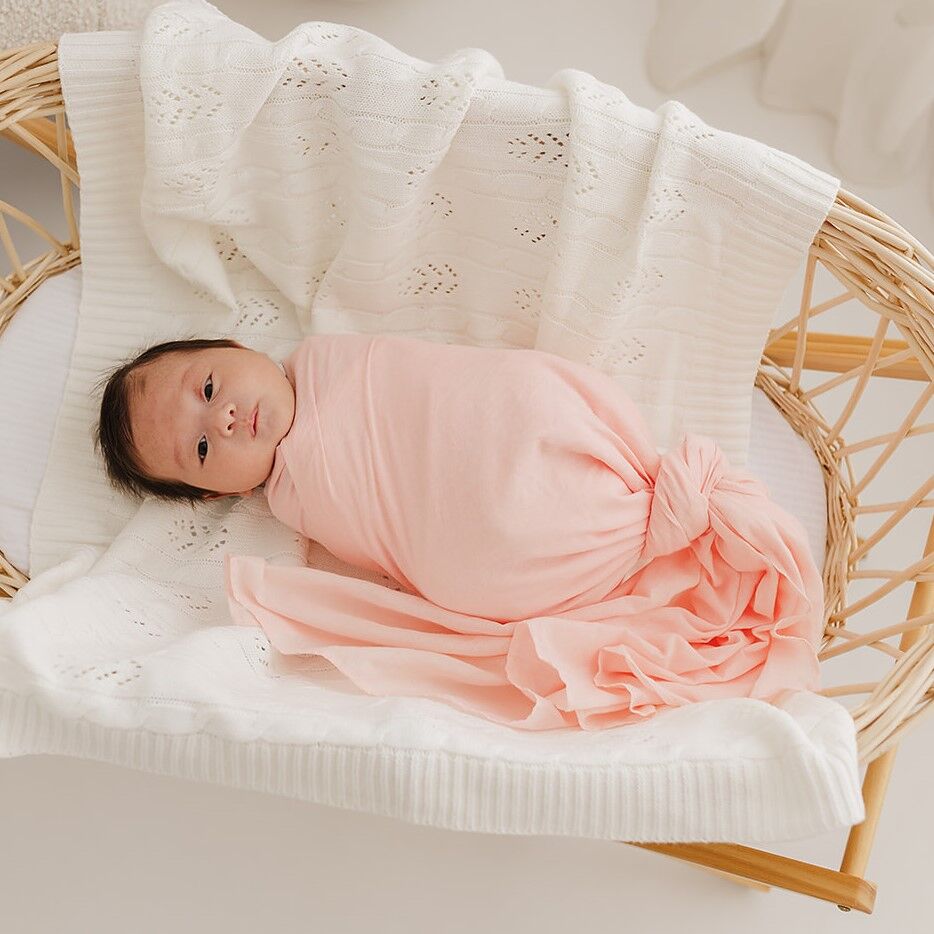 Pink Muslin Wrap