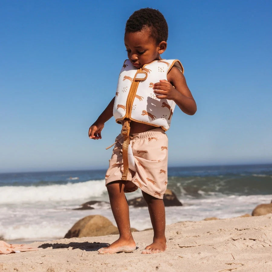 Swim Essentials Kids Swimming Vest - Leopard, 1-2 yrs