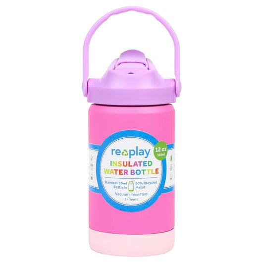 Re-Play Insulated Water Bottle 355ml - Princess