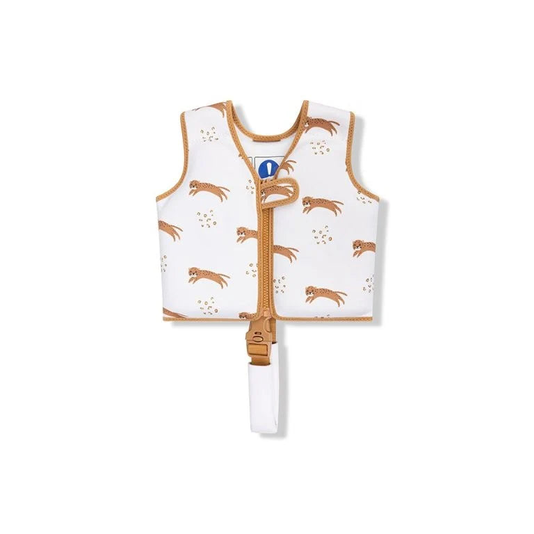 Swim Essentials Kids Swimming Vest - Leopard, 1-2 yrs