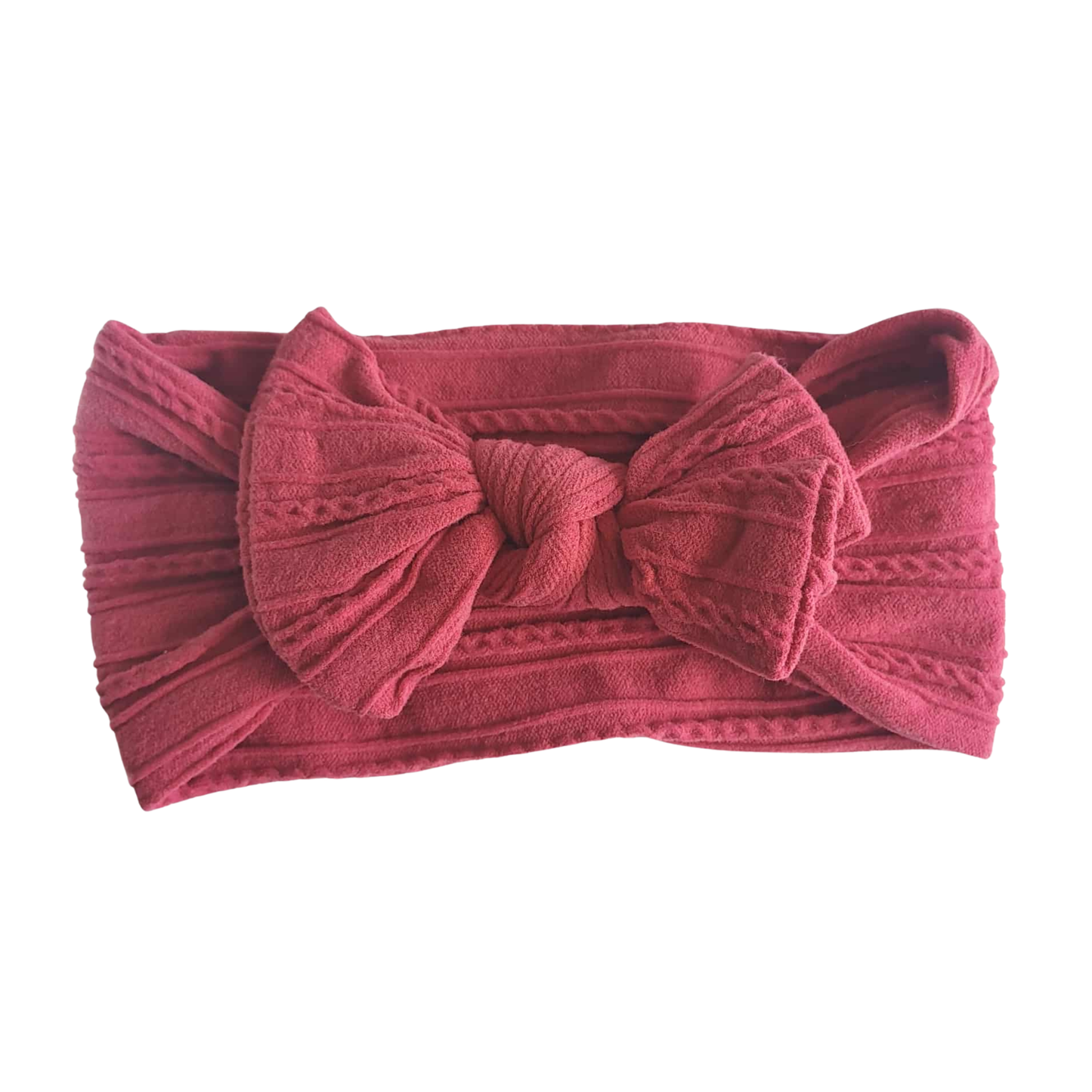 Stretch Bow Headband - Rose