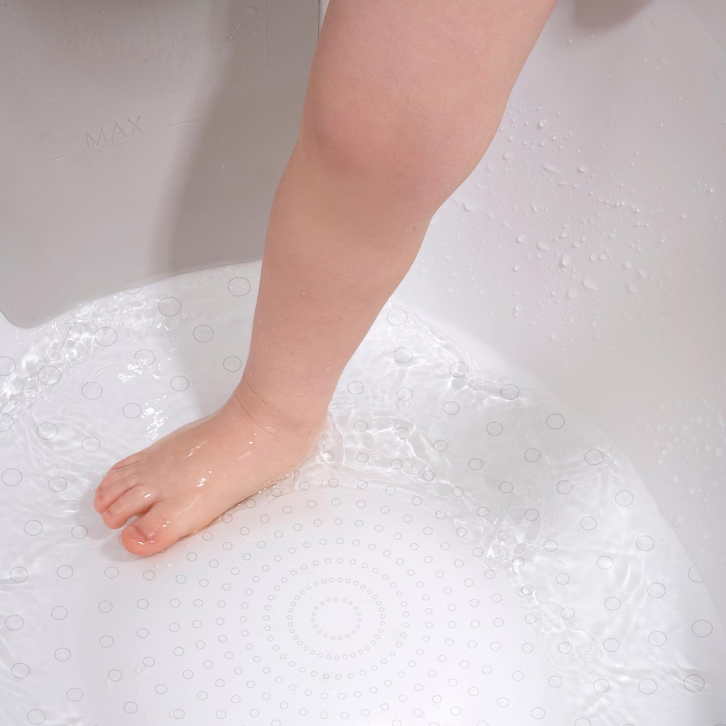 Shnuggle Toddler Bath -White/Pink